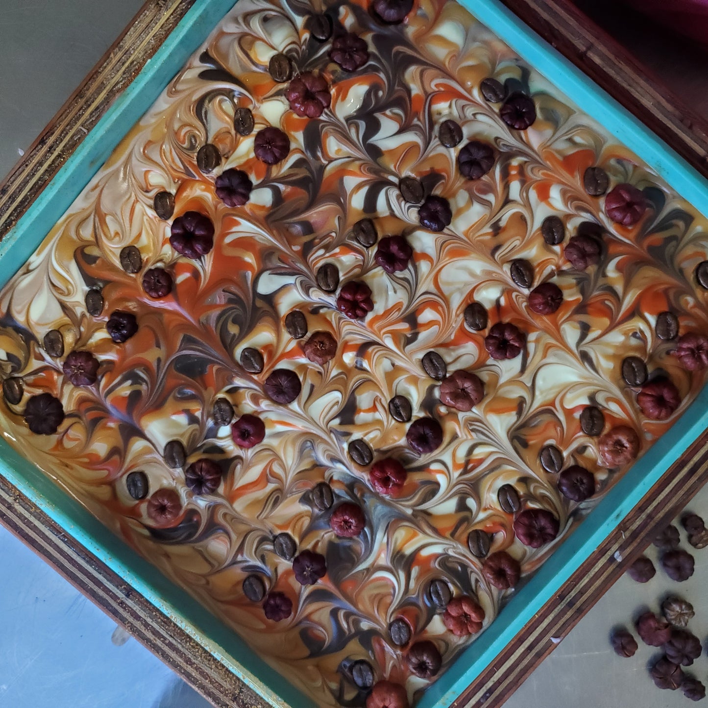 Coconut Pumpkin Latte Soap - Small Batch Soaps