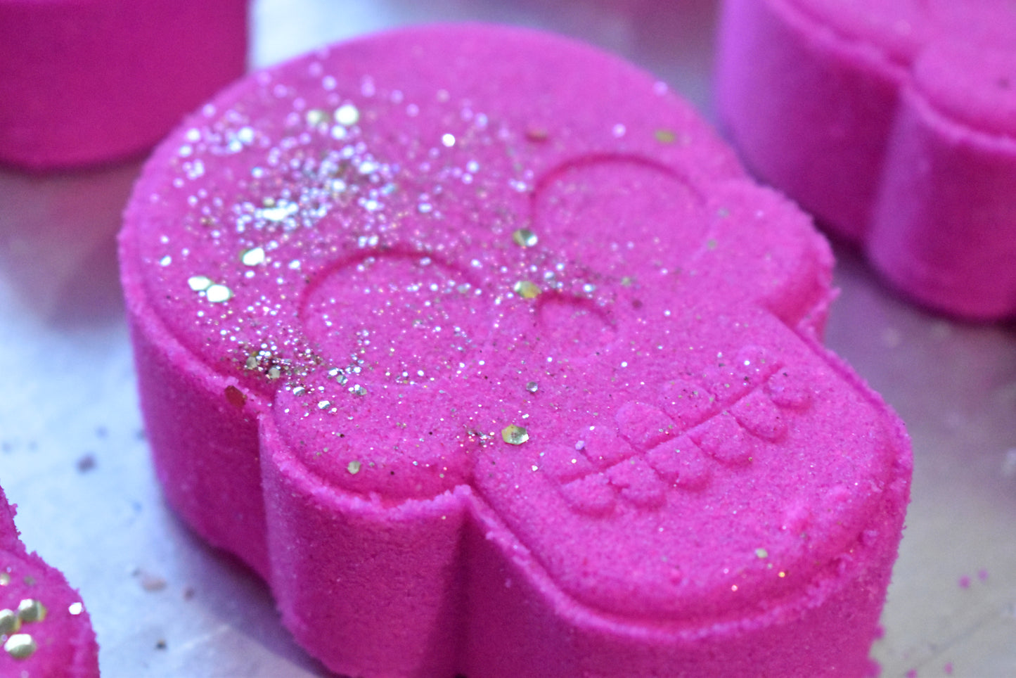 skull bath bomb - Small Batch Soaps