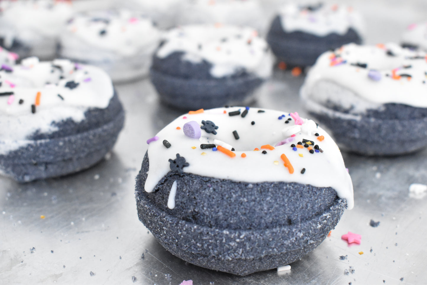 halloween donut bath bomb - Small Batch Soaps