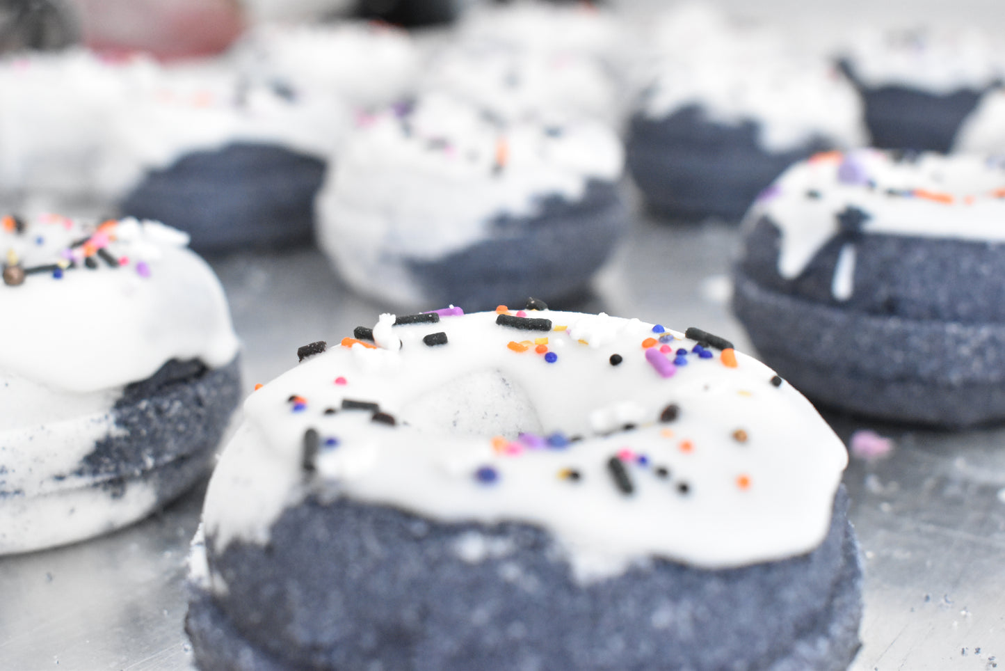 halloween donut bath bomb - Small Batch Soaps