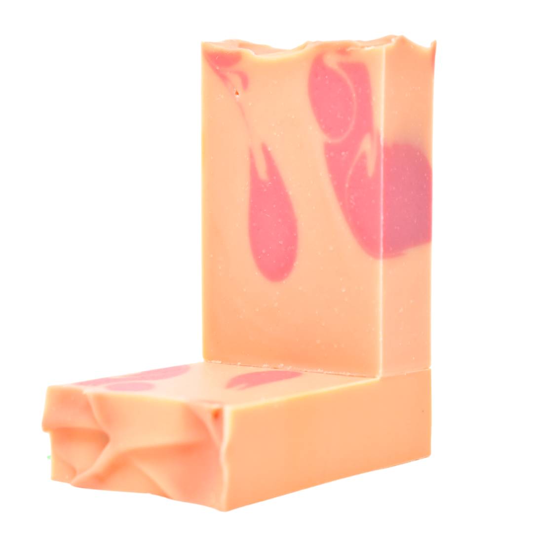 Pink Grapefruit & Bergamot Bar Soap - Small Batch Soaps