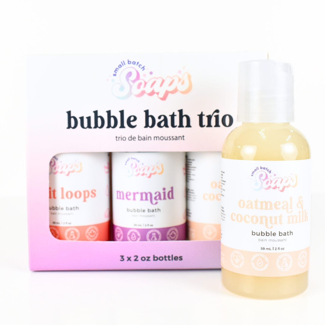 Bubble Bath Trio - Small Batch Soaps
