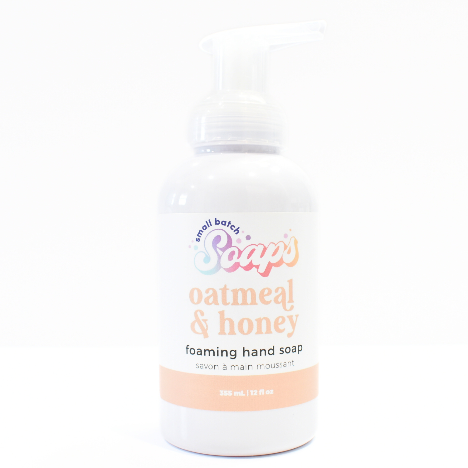 Oatmeal & Honey Foaming Hand Soap - Small Batch Soaps