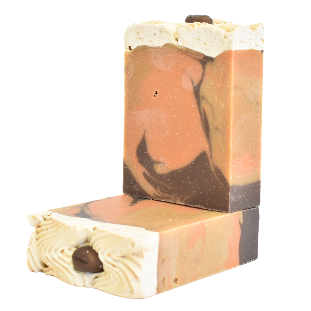 Coconut Pumpkin Latte Soap - Small Batch Soaps