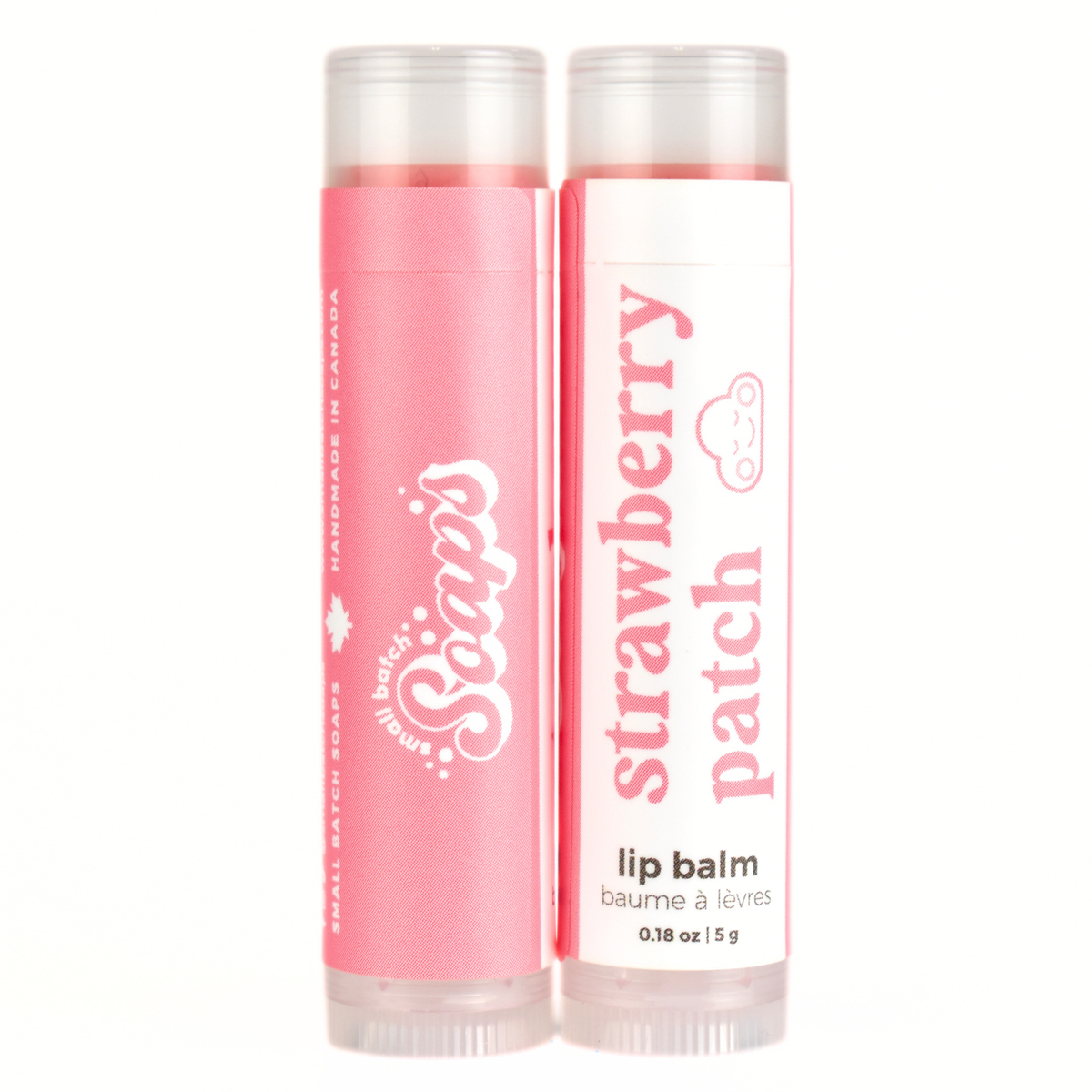 Strawberry Patch Lip Balm - Small Batch Soaps