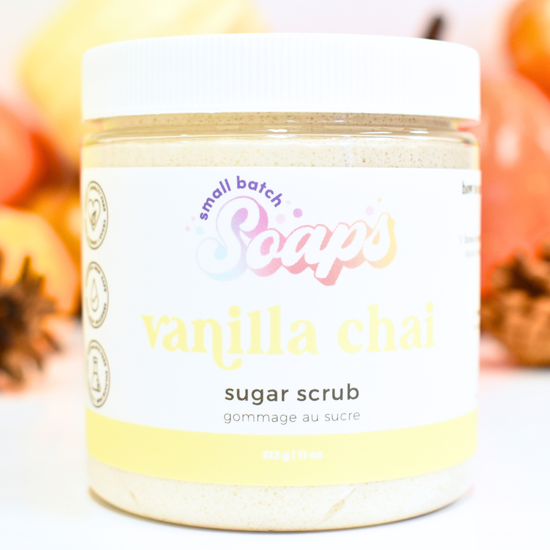 Vanilla Chai Sugar Scrub - Small Batch Soaps