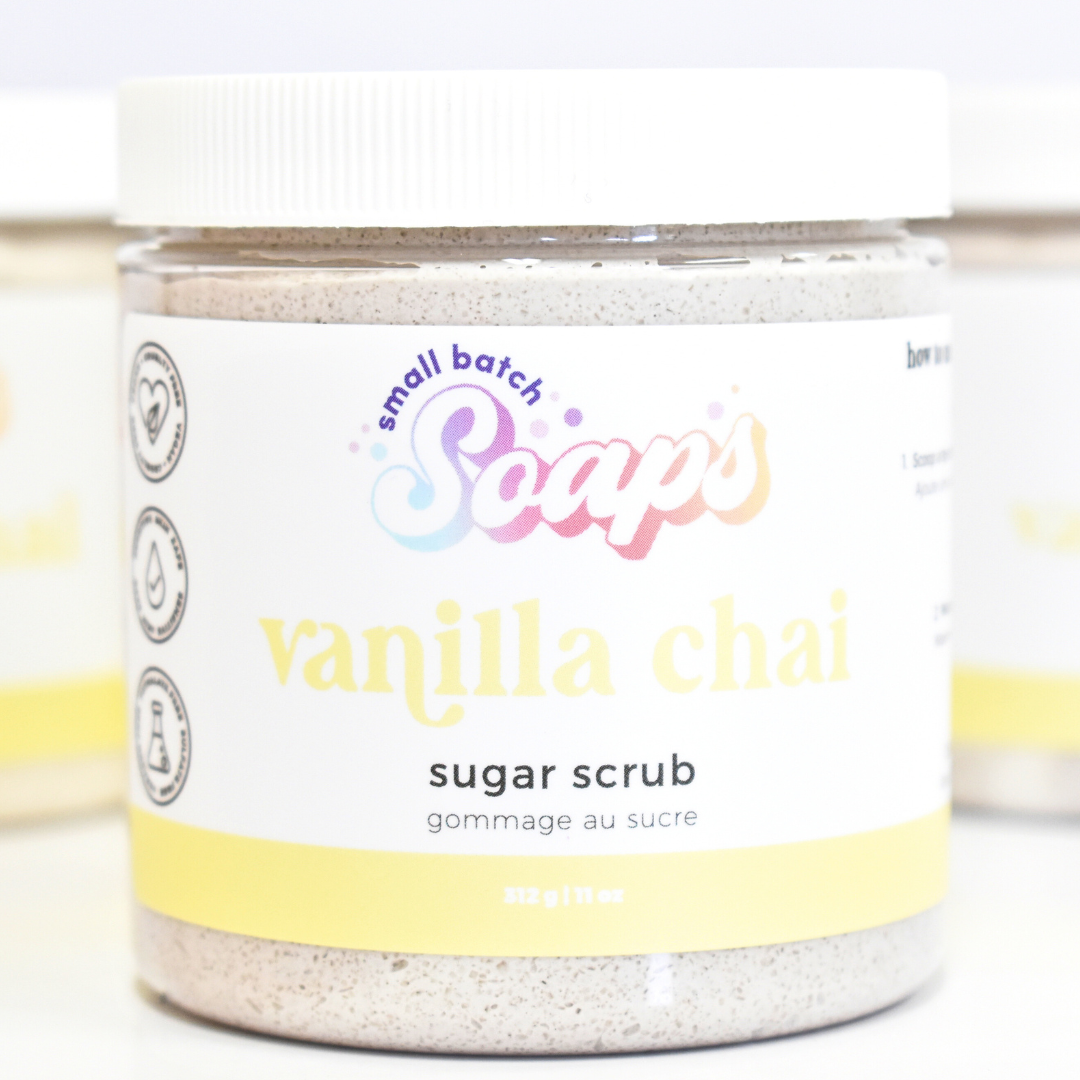 Vanilla Chai Sugar Scrub - Small Batch Soaps
