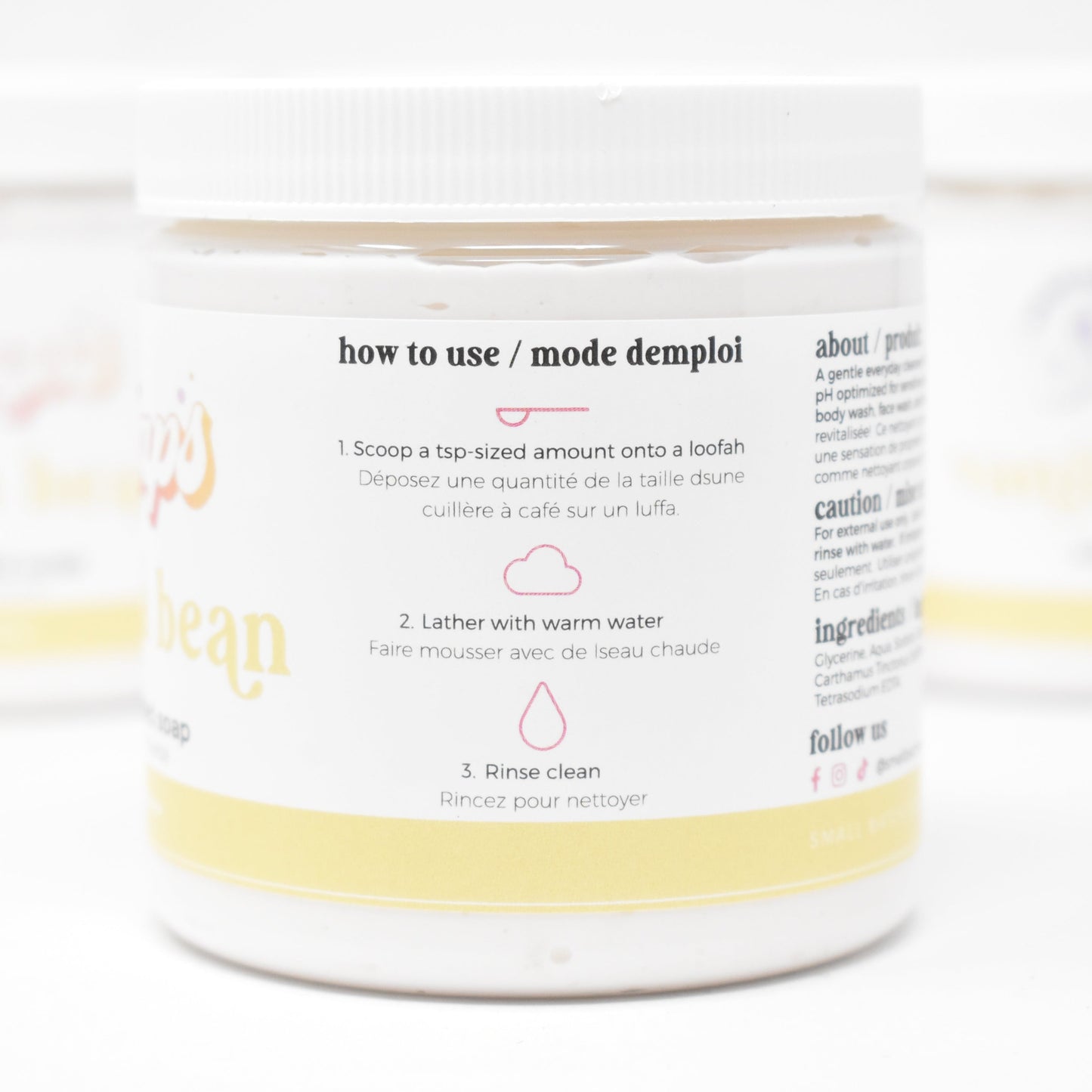 Vanilla Bean Whipped Soap - Small Batch Soaps
