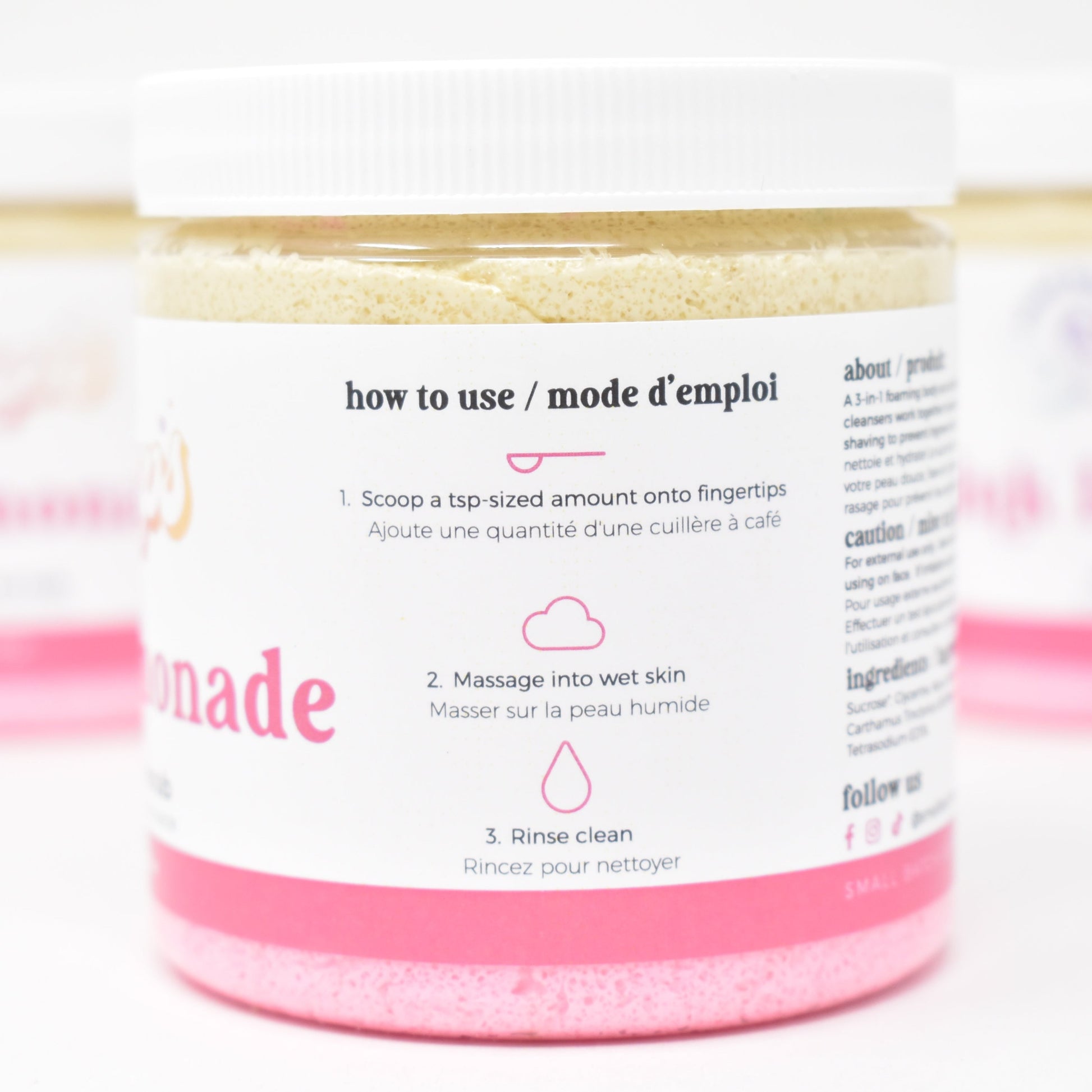 Pink Lemonade Sugar Scrub - Small Batch Soaps