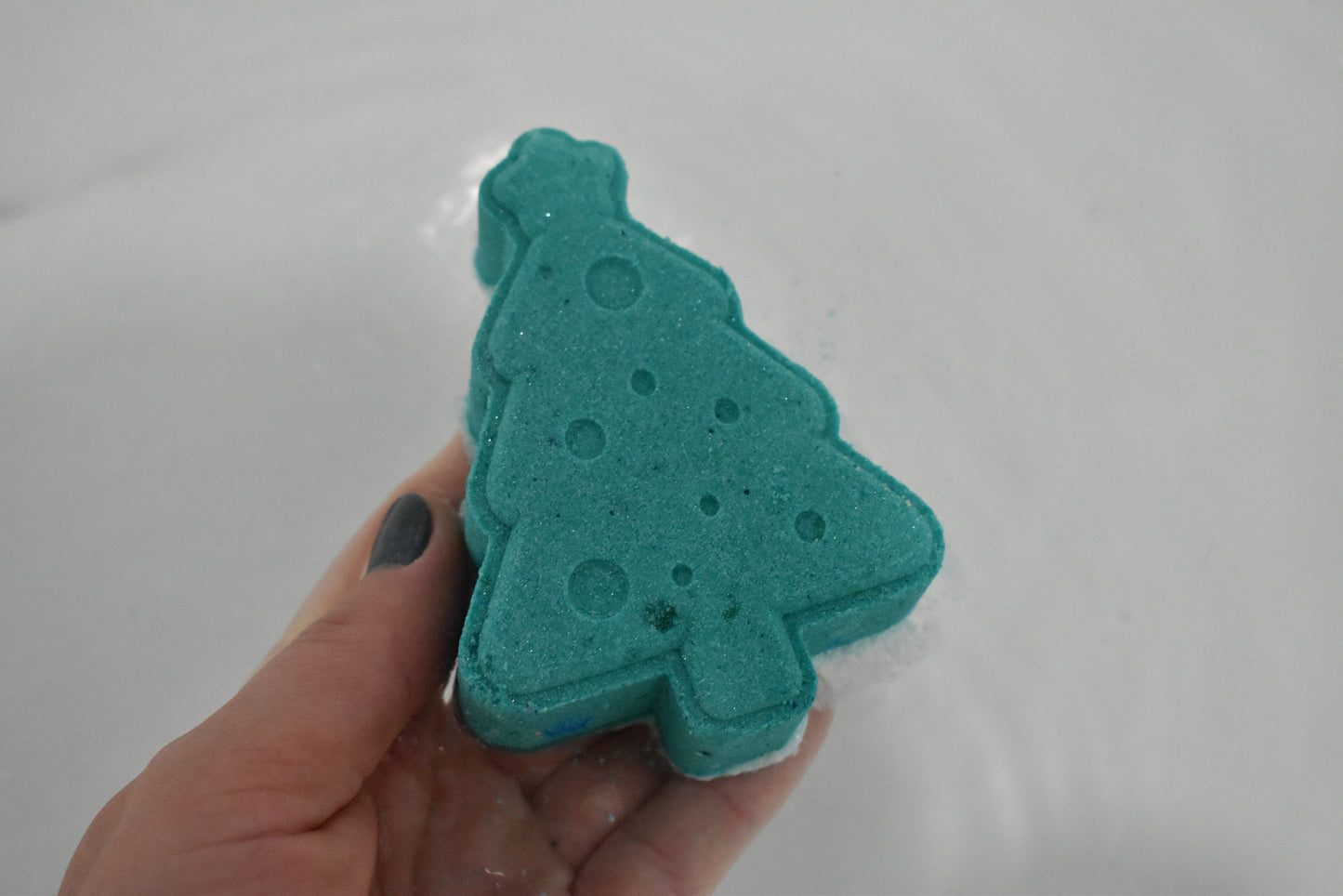 Christmas Tree Bath Bomb - Small Batch Soaps