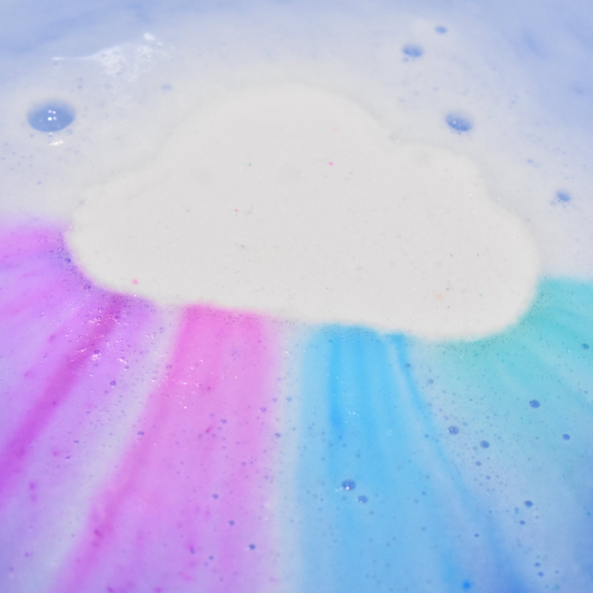 Rainbow Cloud Bath Bomb - Small Batch Soaps