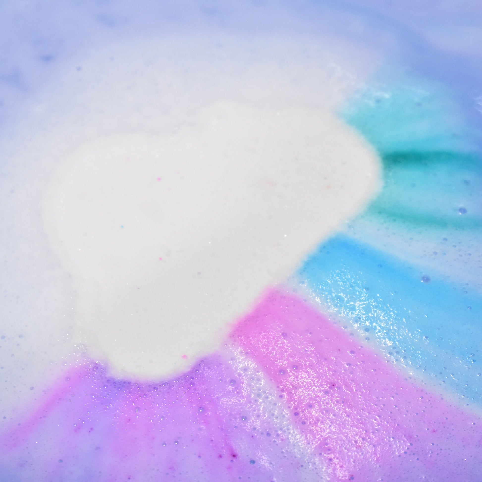 Rainbow Cloud Bath Bomb - Small Batch Soaps