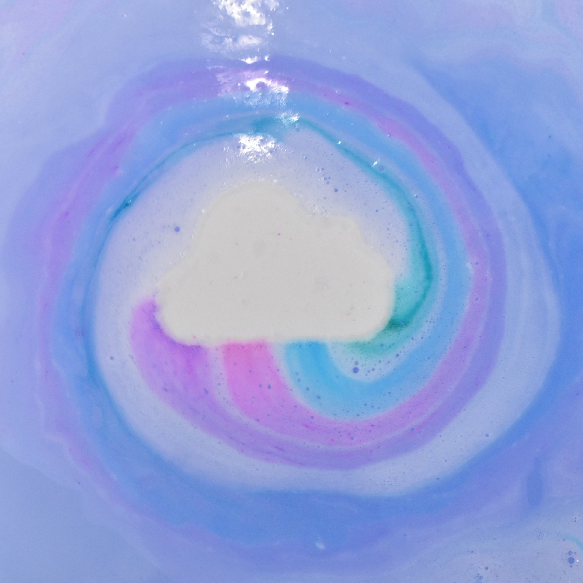 Rainbow Cloud Bath Bomb - Small Batch Soaps