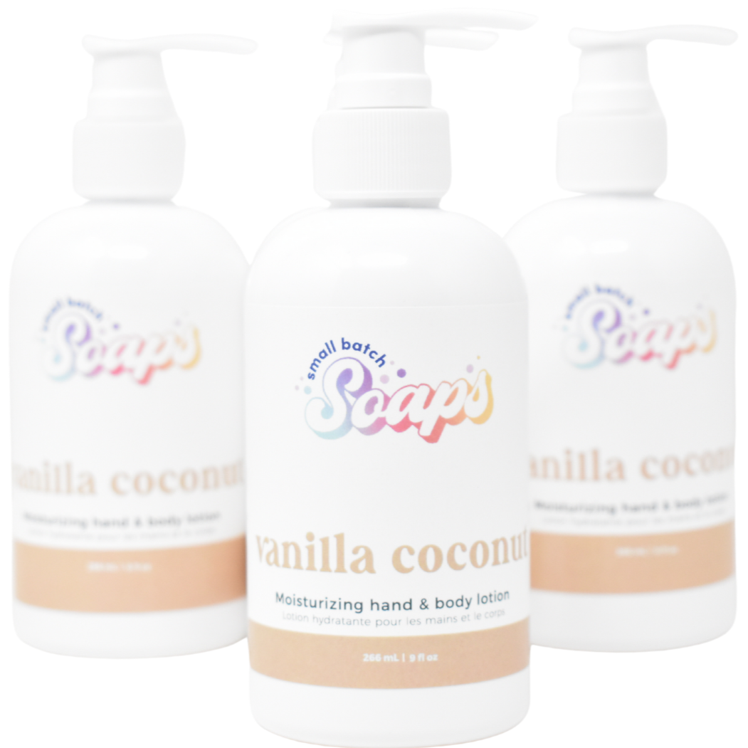 Vanilla Coconut Moisturizer - Small Batch Soaps