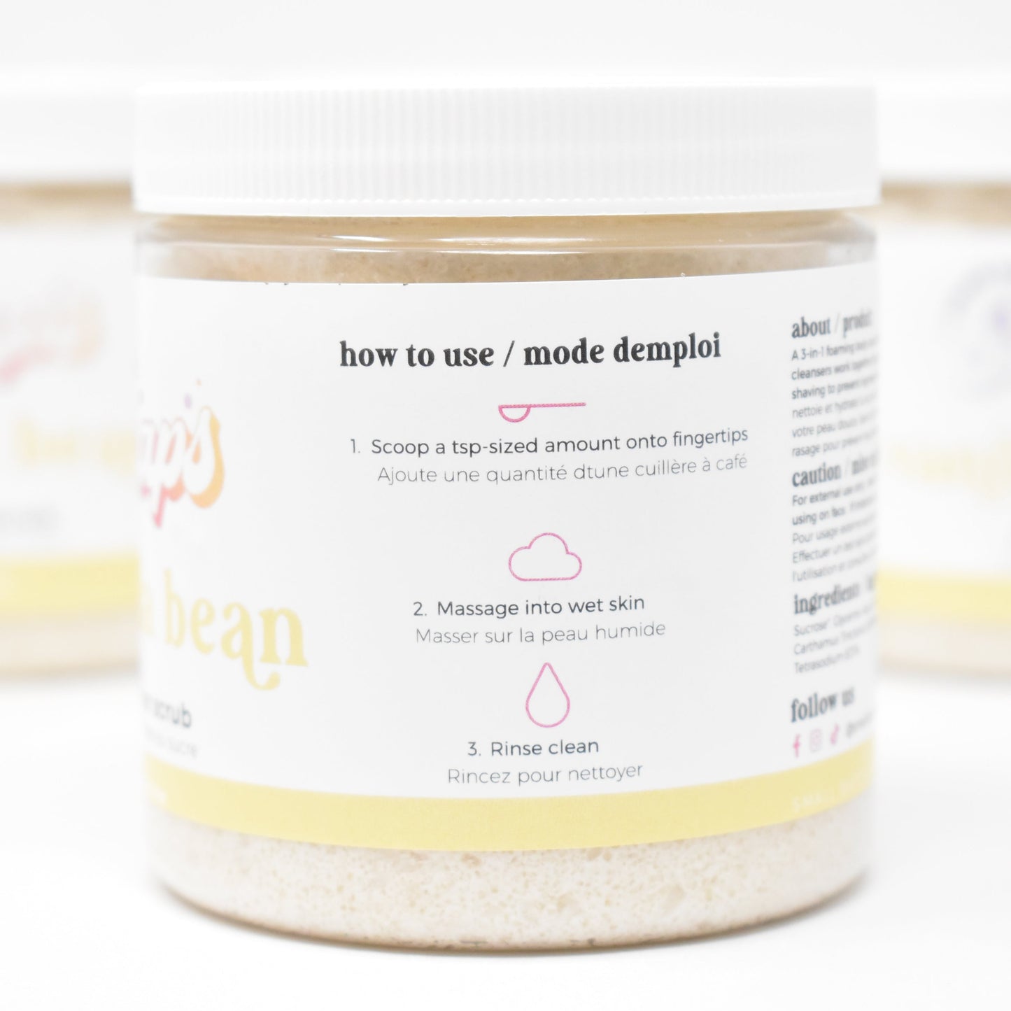 Vanilla Bean Sugar Scrub - Small Batch Soaps