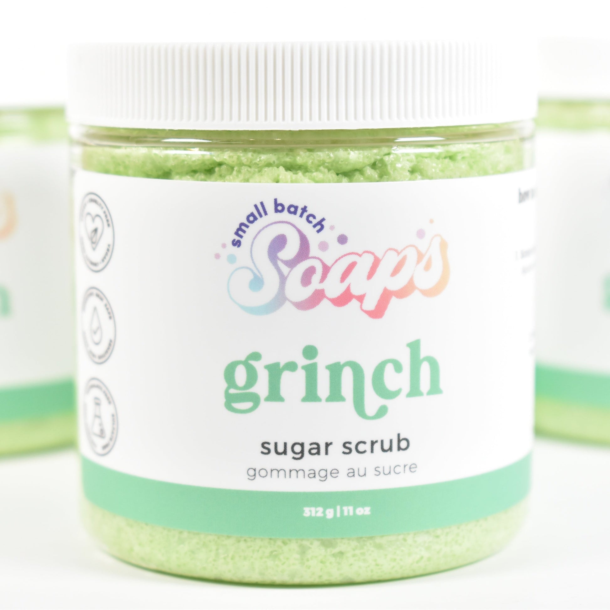 Grinch Sugar Scrub - Small Batch Soaps