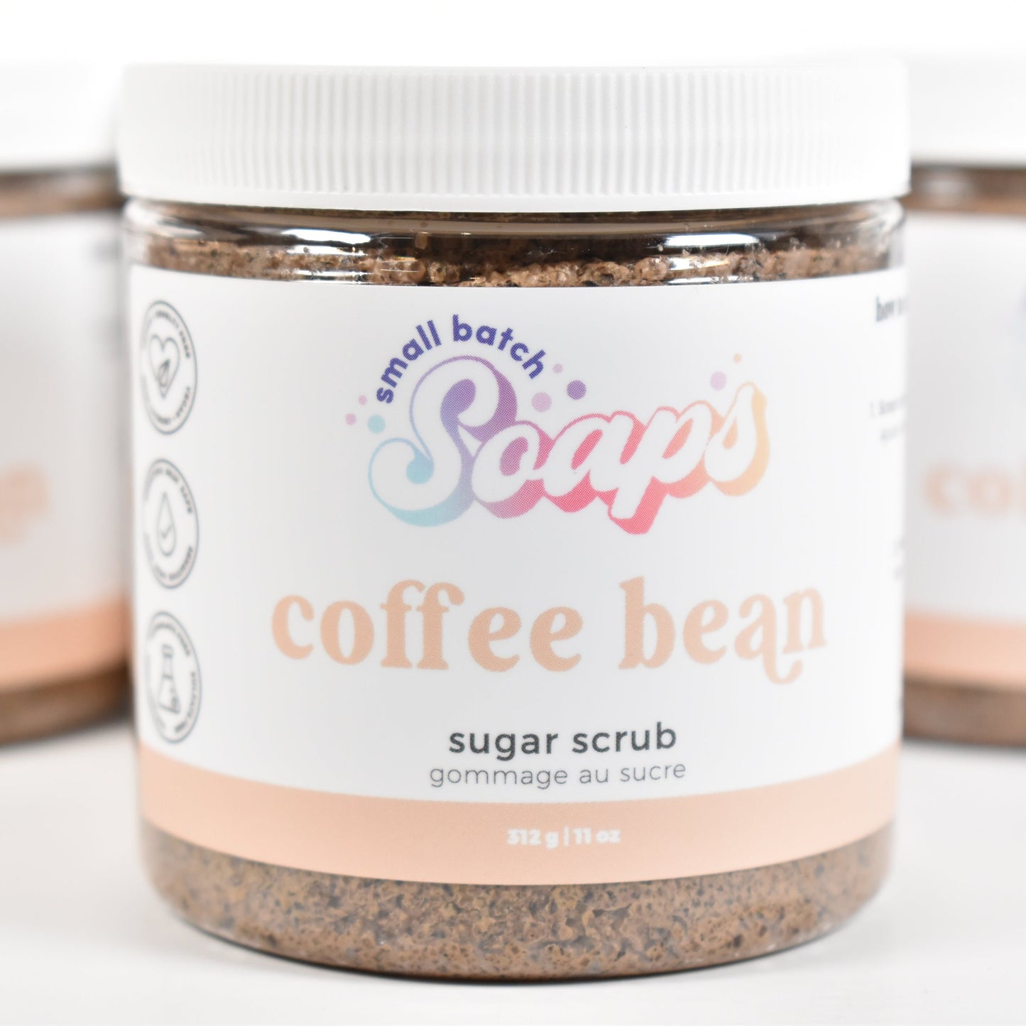 Coffee Bean Sugar Scrub - Small Batch Soaps