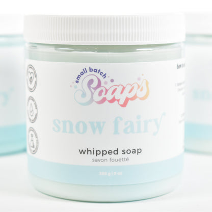 Snow Fairy Whipped Soap - Small Batch Soaps