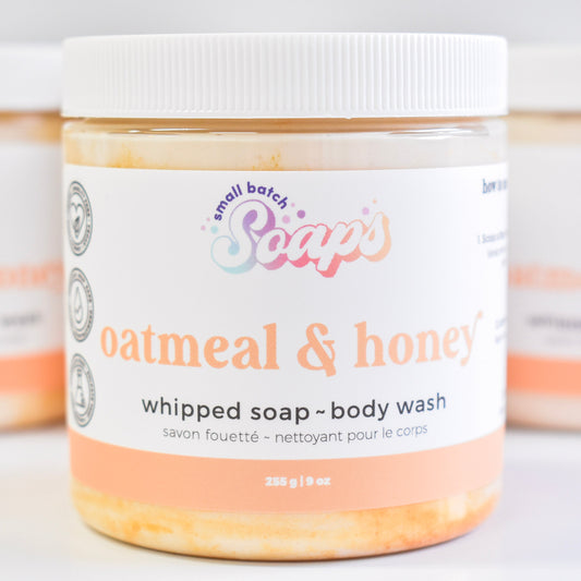 Oatmeal & Honey Whipped Soap
