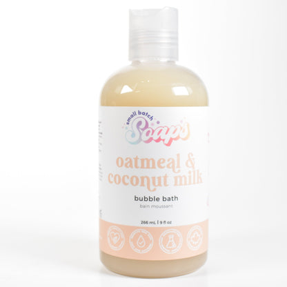 Oatmeal & Coconut Milk Bubble Bath - Small Batch Soaps