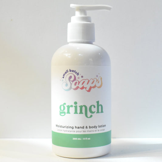 Grinch Moisturizer - Small Batch Soaps