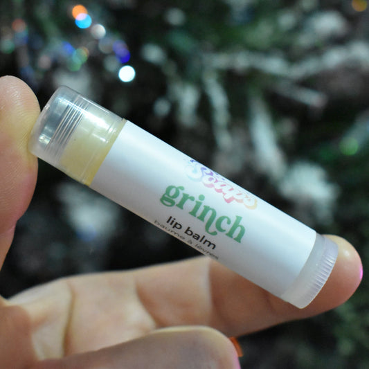 Grinch Lip Balm - Small Batch Soaps