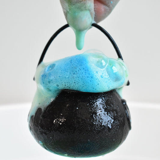 Bubbling Cauldron Halloween Bath Bomb - Witchy - Small Batch Soaps