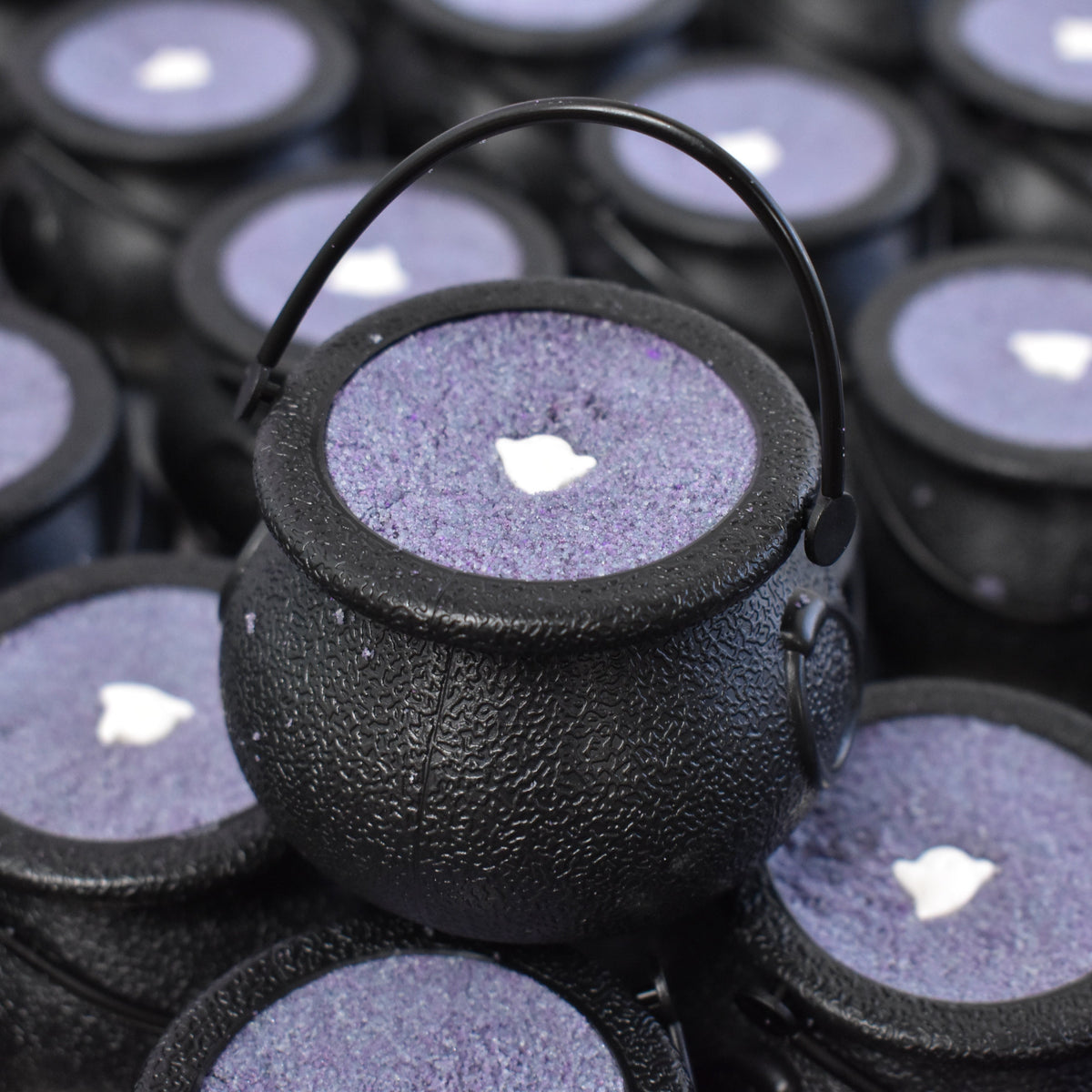 Bubbling Cauldron Halloween Bath Bomb - Ghostie - Small Batch Soaps