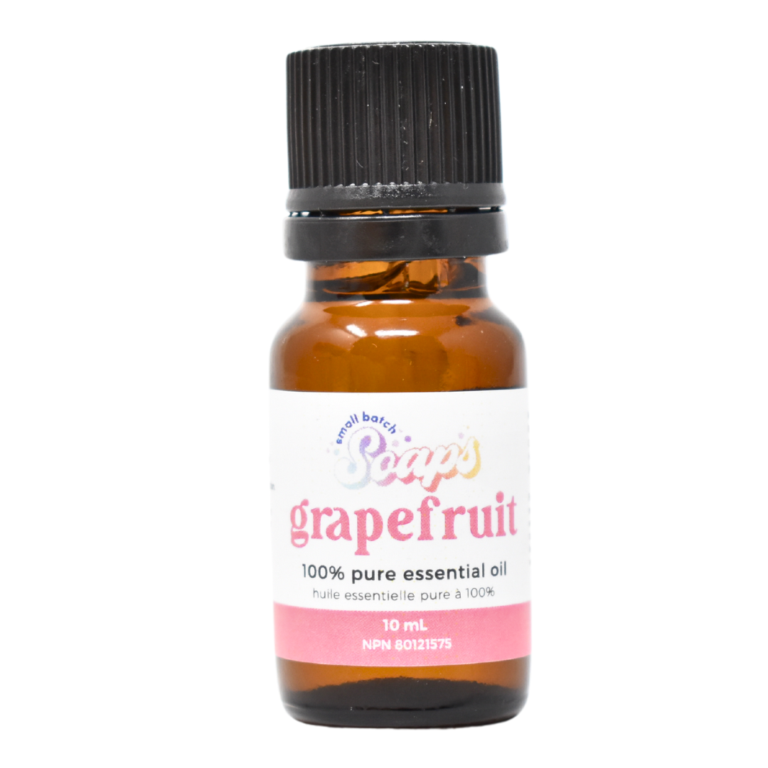 100% Pure Essential Oil - Grapefruit - Small Batch Soaps