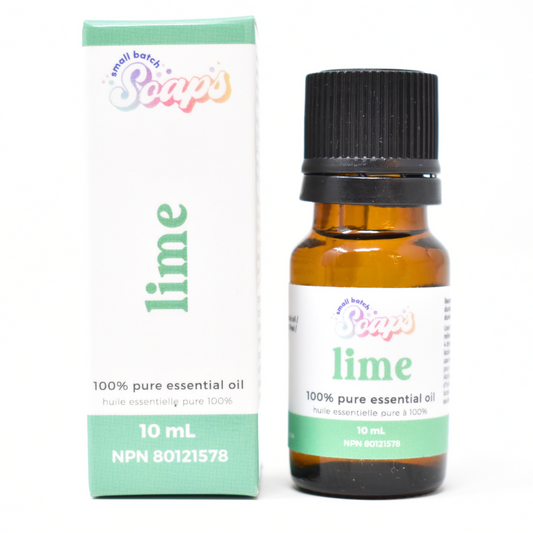 100% Pure Essential Oil - Lime - Small Batch Soaps