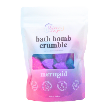 Mermaid Bath Bomb Crumble - Small Batch Soaps