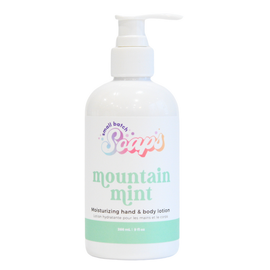 Mountain Mint Moisturizer - Small Batch Soaps