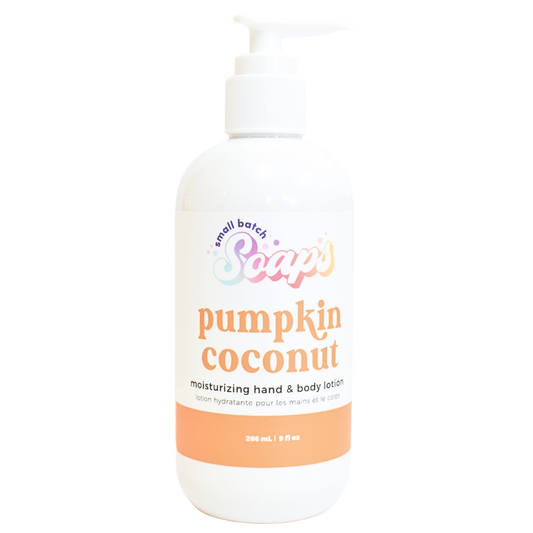 Pumpkin Coconut Moisturizer - Small Batch Soaps