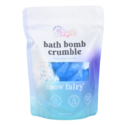 Snow Fairy Bath Bomb Crumble - Small Batch Soaps