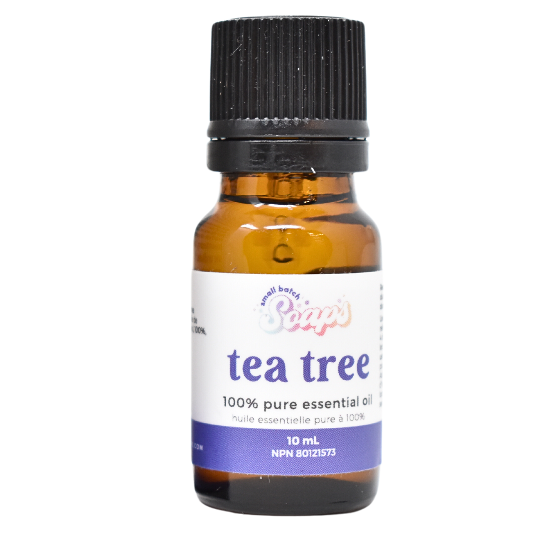 100% Pure Essential Oil - Tea Tree - Small Batch Soaps