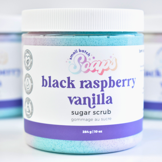 Black Raspberry Vanilla Sugar Scrub