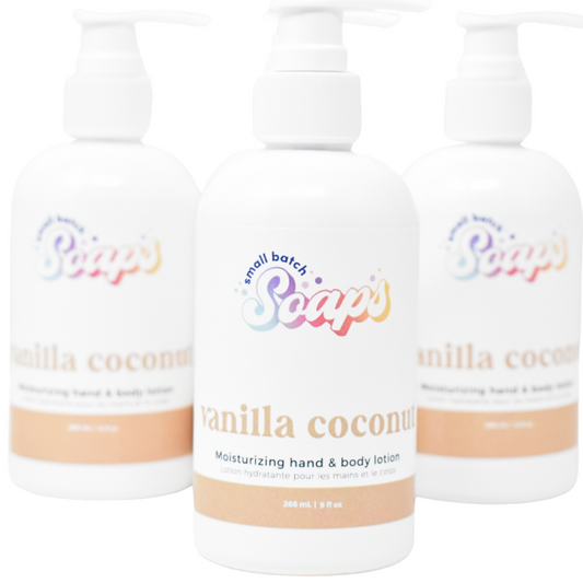 Summer - Moisturizer - Vanilla Coconut - Small Batch Soaps