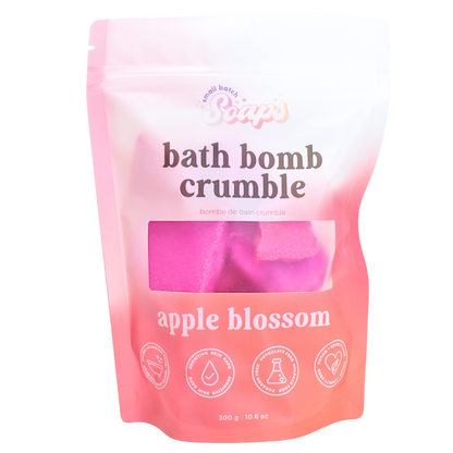 Apple Blossom Bath Bomb Crumble - Small Batch Soaps