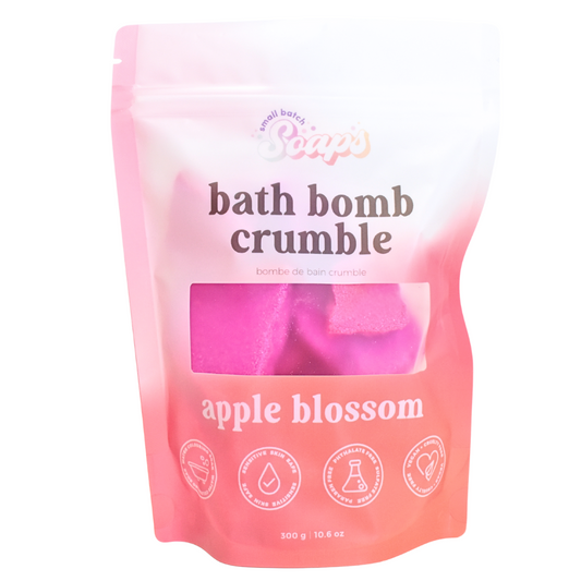 Apple Blossom Bath Bomb Crumble - Small Batch Soaps