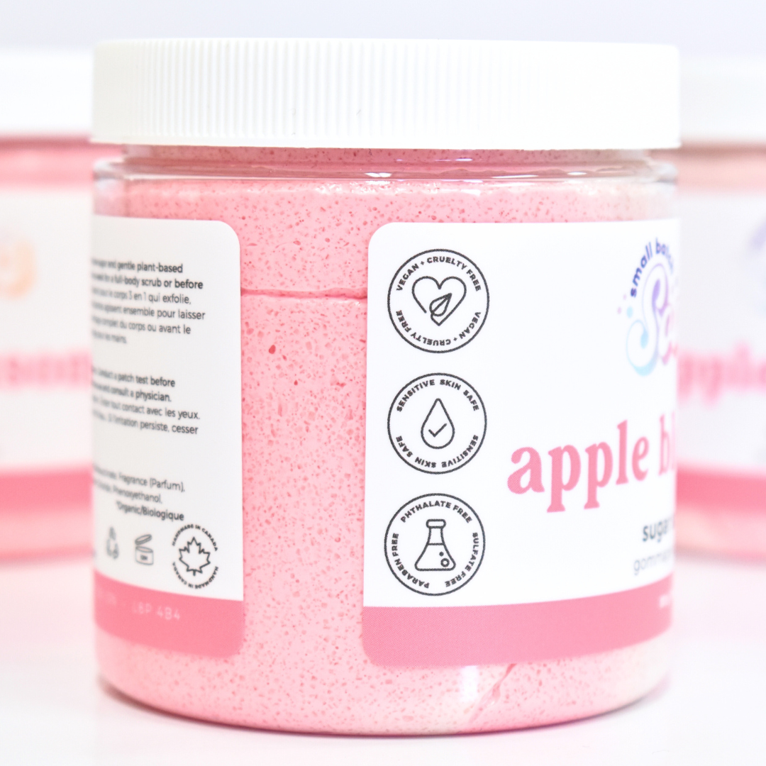 Apple Blossom Sugar Scrub - Small Batch Soaps