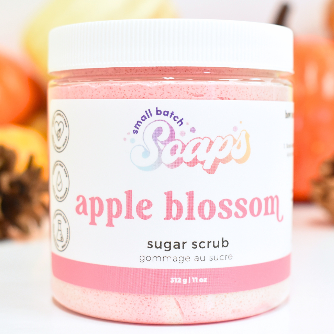 Apple Blossom Sugar Scrub - Small Batch Soaps