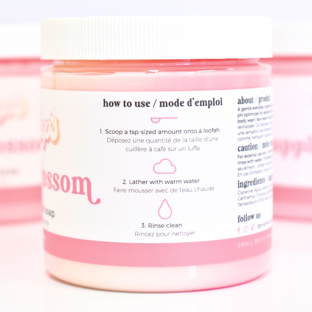 Apple Blossom Whipped Soap - Fall Scent - Small Batch Soaps
