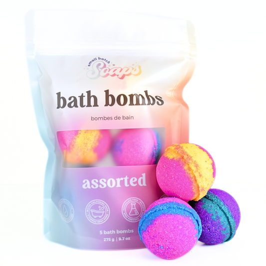 Bath Bombs - Assorted 5 Pack