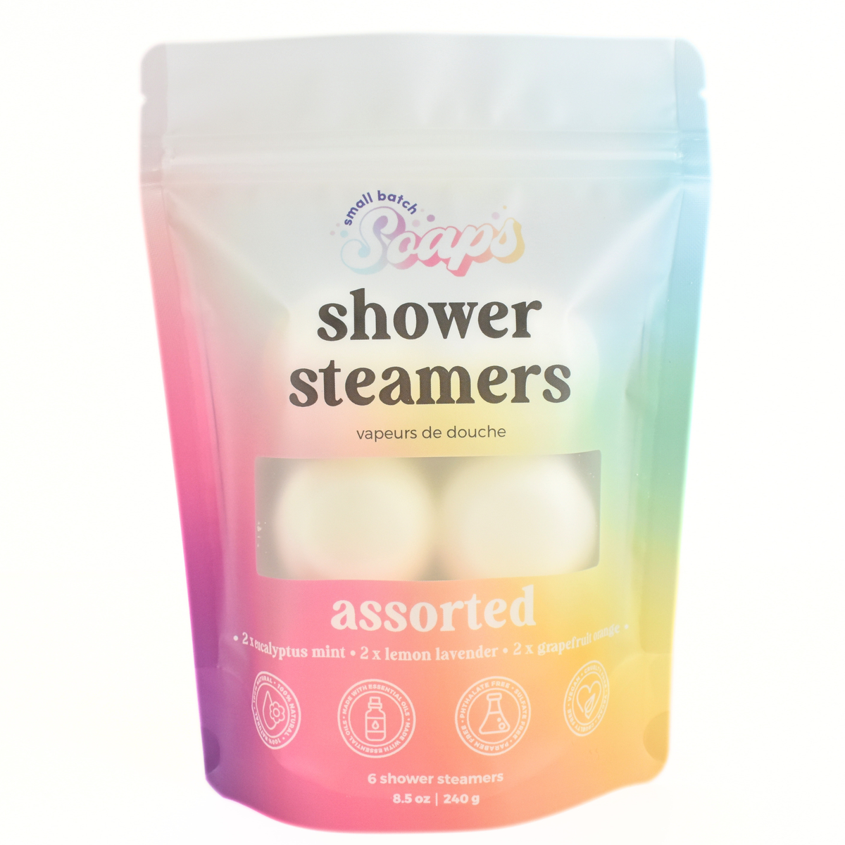 Shower Steamers - Assorted - Small Batch Soaps