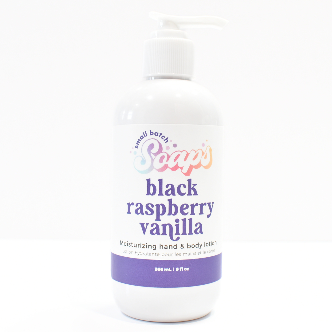 Black Raspberry Vanilla Moisturizer - Small Batch Soaps