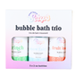 Bubble Bath Trio - Small Batch Soaps