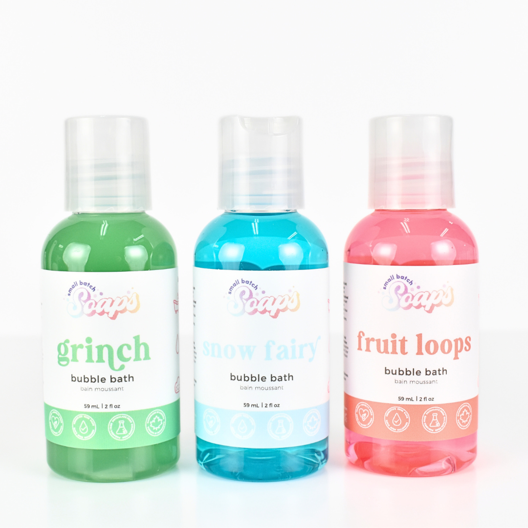 Bubble Bath Trio - Small Batch Soaps