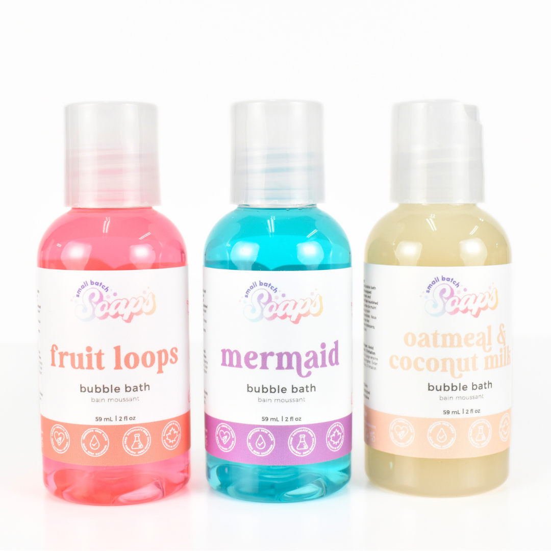 Bubble Bath Trio - Small Batch Soaps