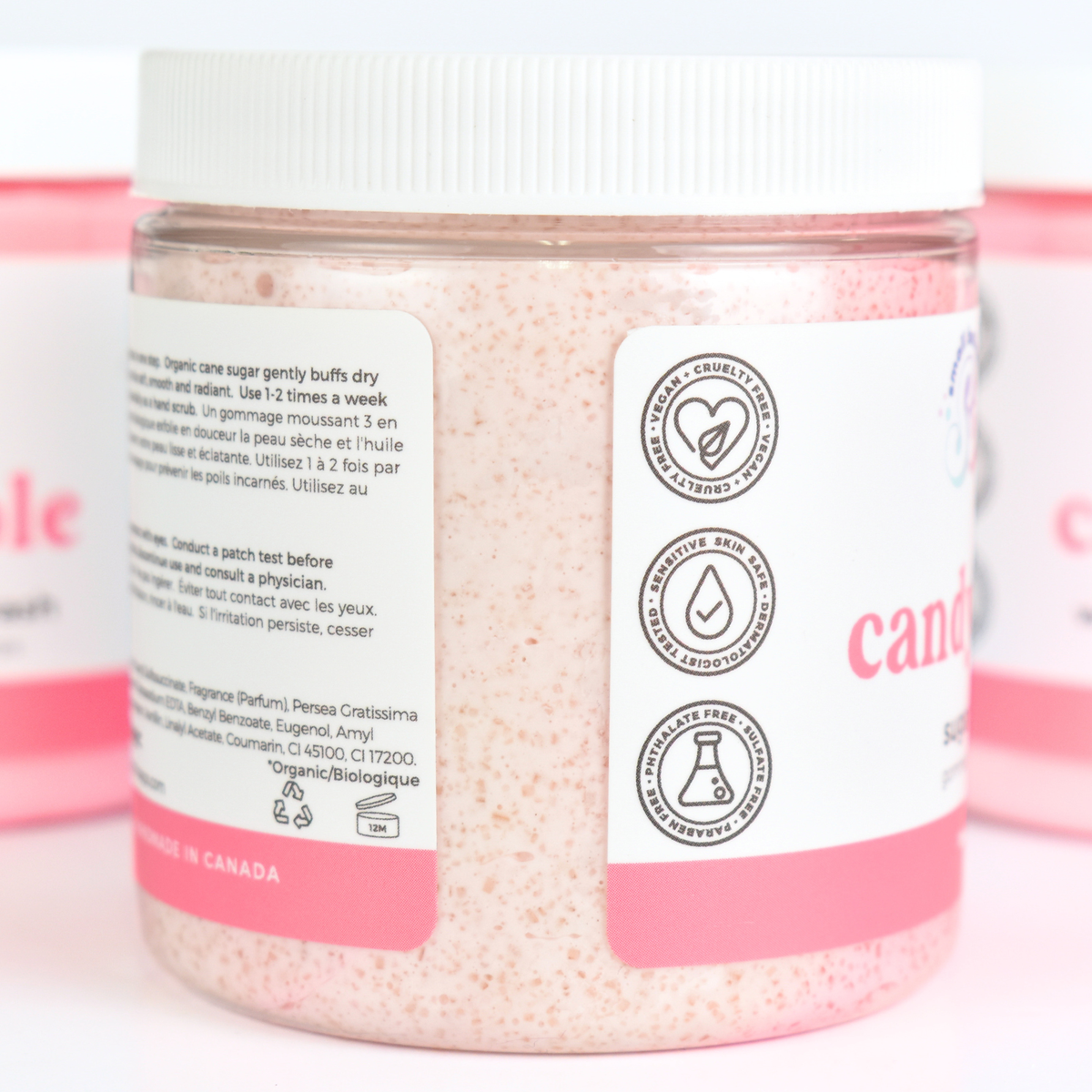 Candy Apple Sugar Scrub - Fall Scent - Small Batch Soaps