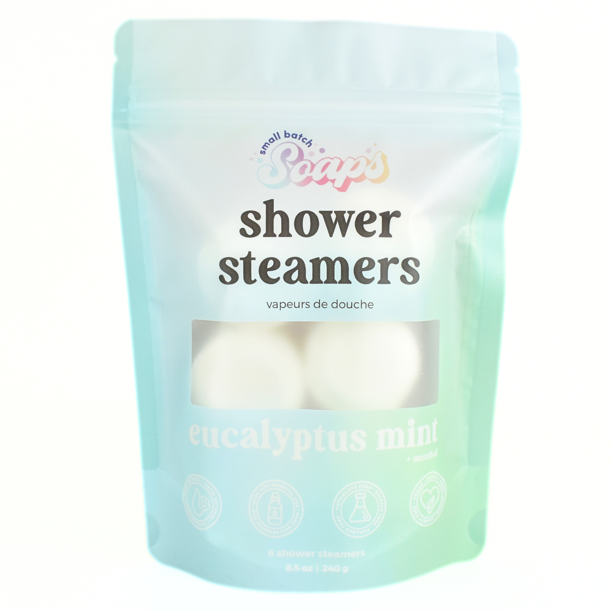 Shower Steamers - Eucalyptus Mint - Small Batch Soaps